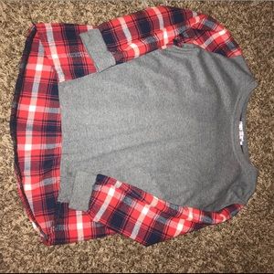 Cute fall shirt with 3/4 sleeves